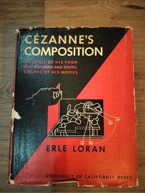 Vintage Cézanne’s Composition Erle Loran Hardcover Art Book 10x13